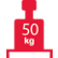 Peso 50 Kg.
